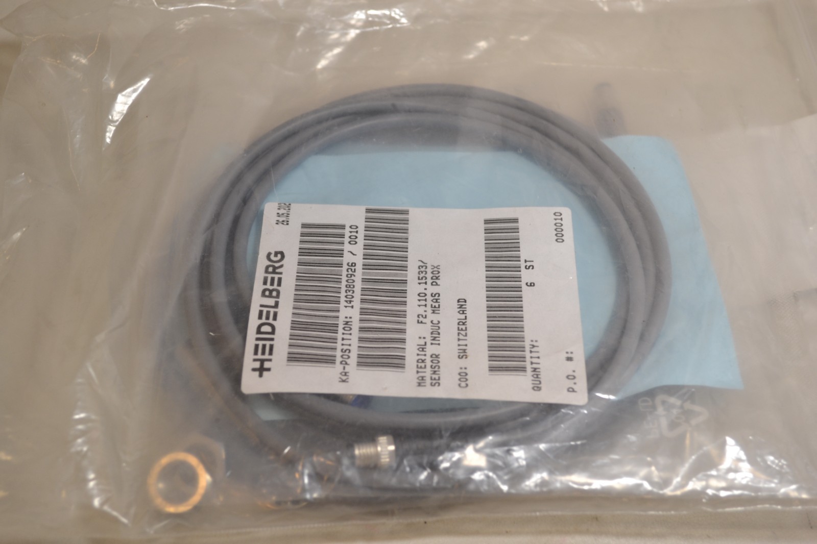 HEIDELBERG HDM1547845 Sensor Induction F2.110.1533