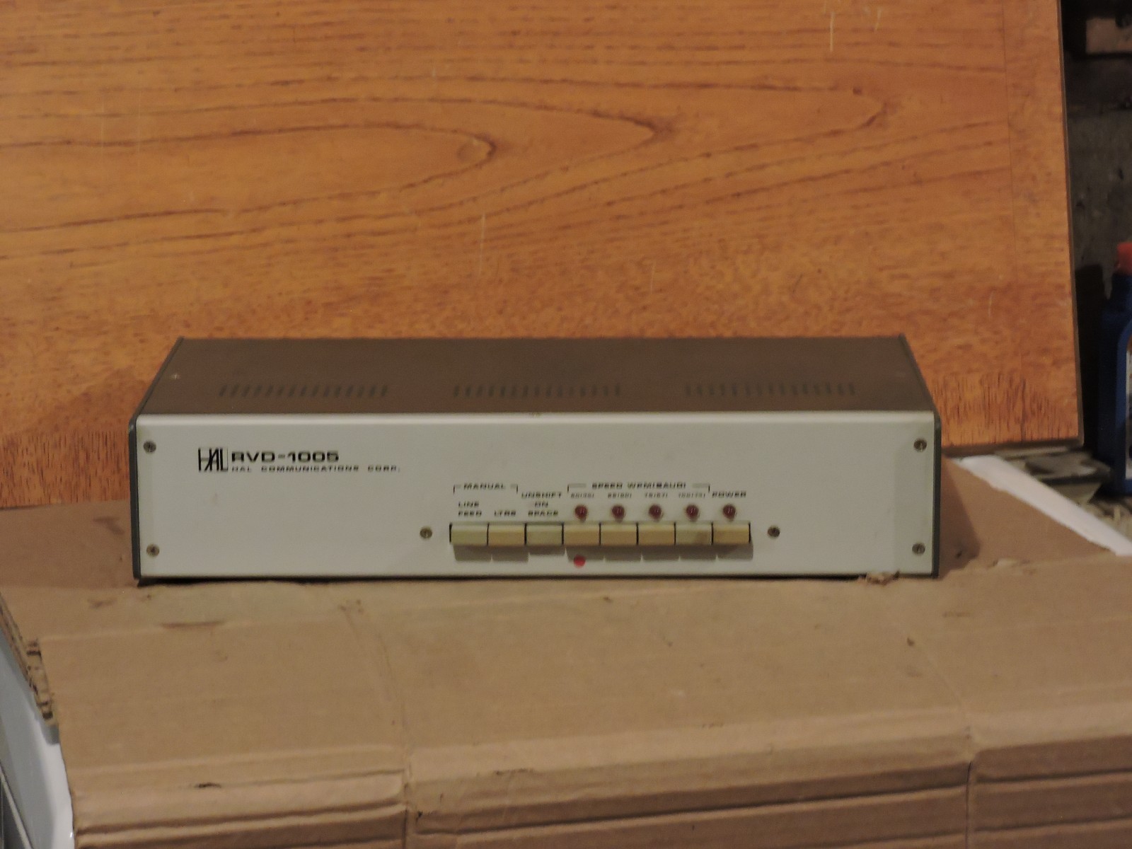 HAL RVD-1005 VISUAL DISPLAY UNIT