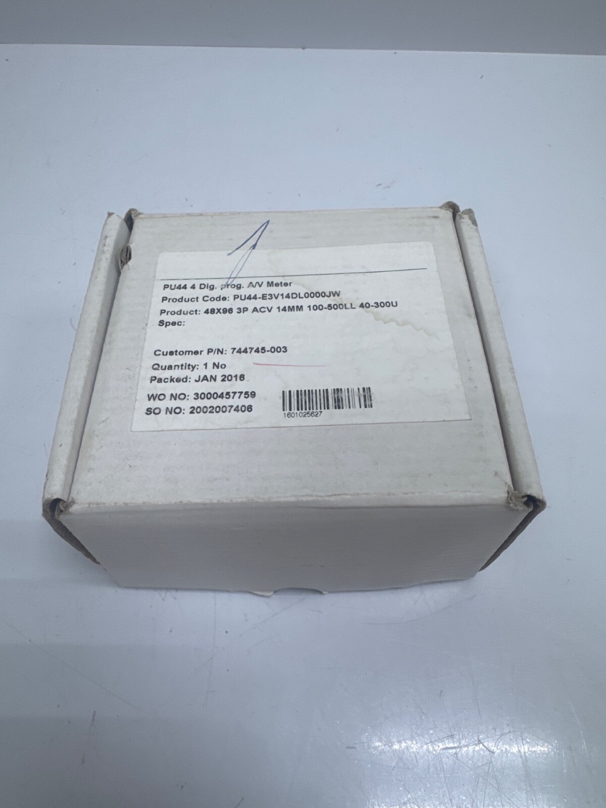 Jewell Instruments DPM-PGD3V 744745-003 AC Voltmeter