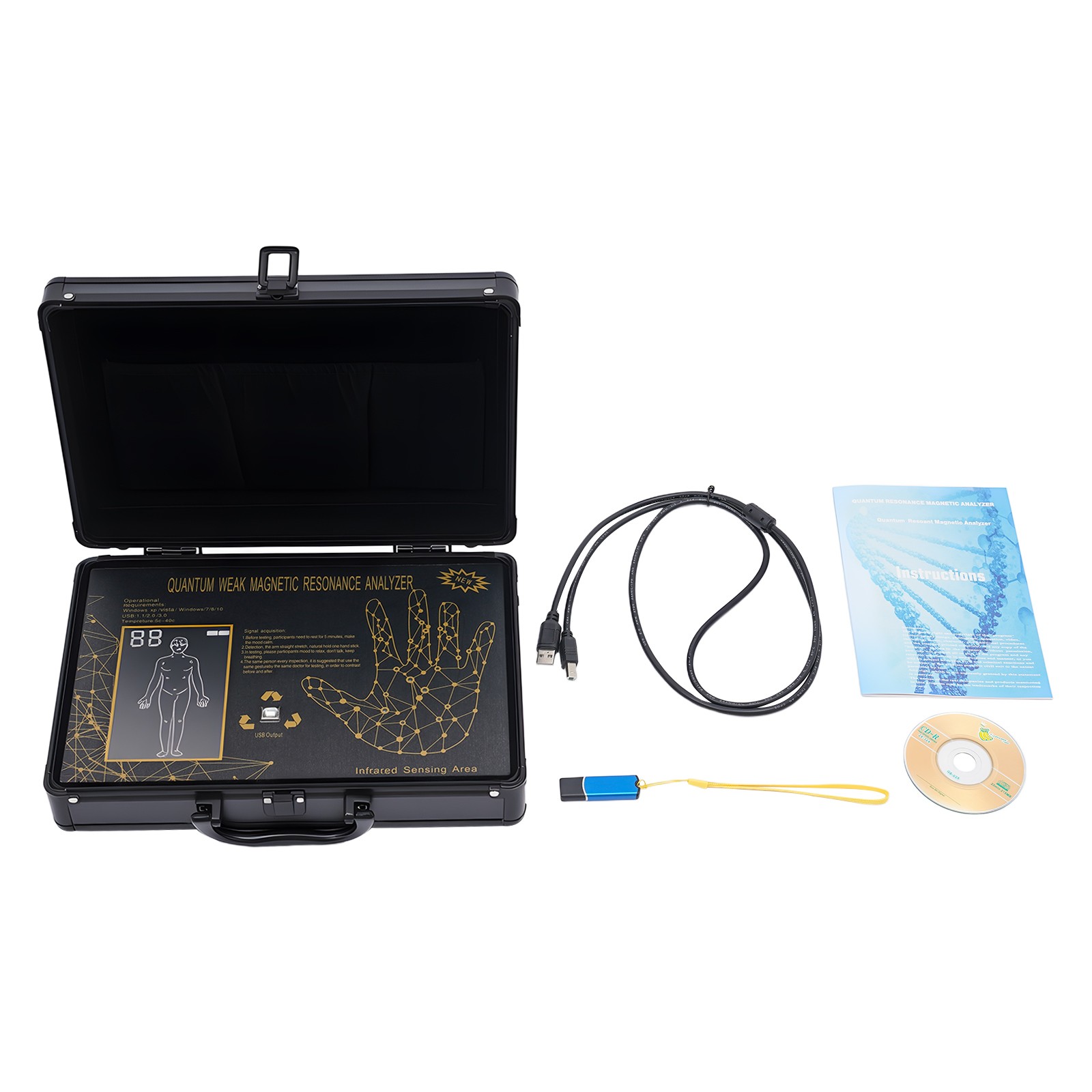 2026 Quantum Magnetic Resonance Body Analyzer 6TH Gen Quantum Magnetic English