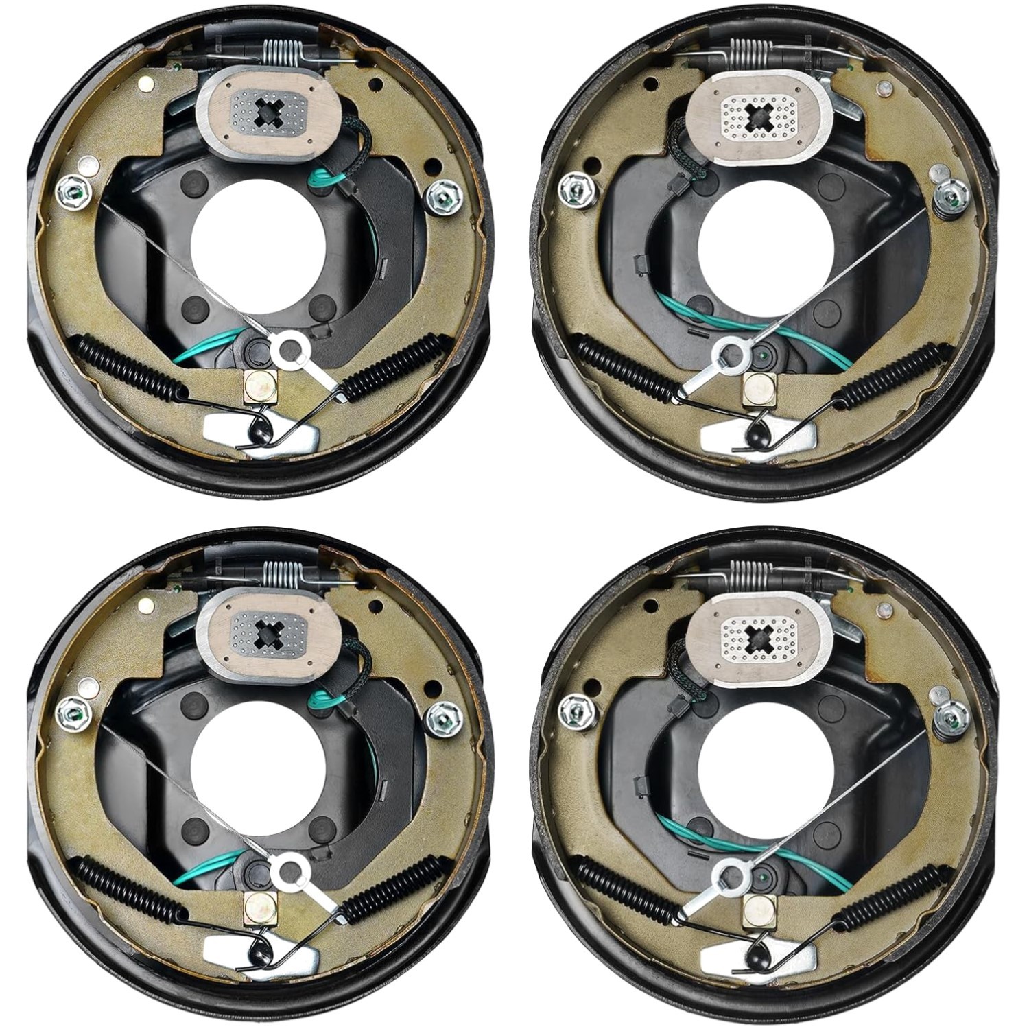 Electric Trailer Brake Assembly - Long-Lasting 10" x 2-1/4", 30K KM Life