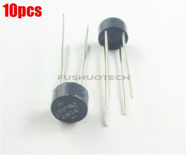 10Pcs Bridge Rectifier Sep 2W04 2A 400V Ic New xx