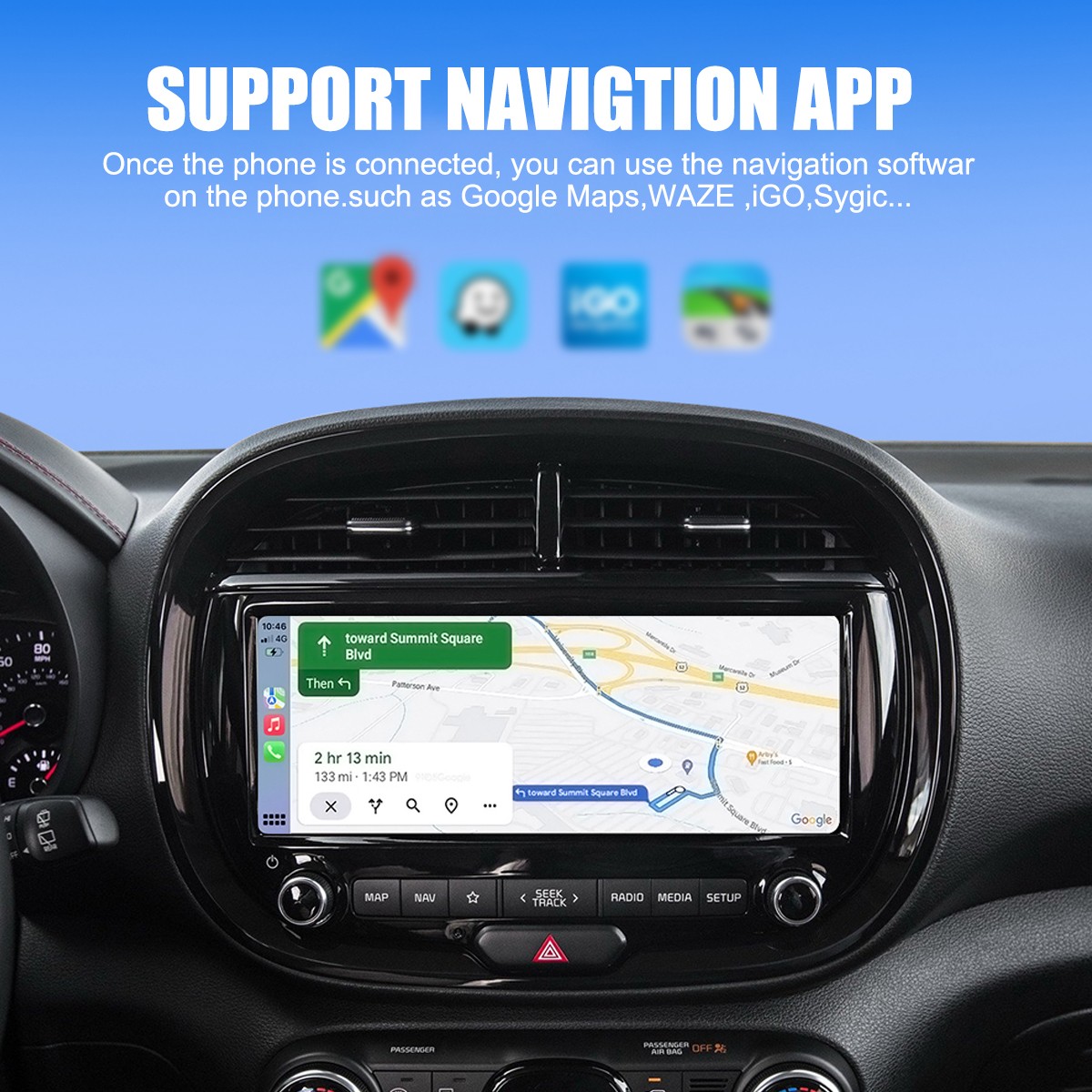 2-in-1 Wired to Wireless CarPlay Adapter /Android Auto Adapter Plug & Play -2025