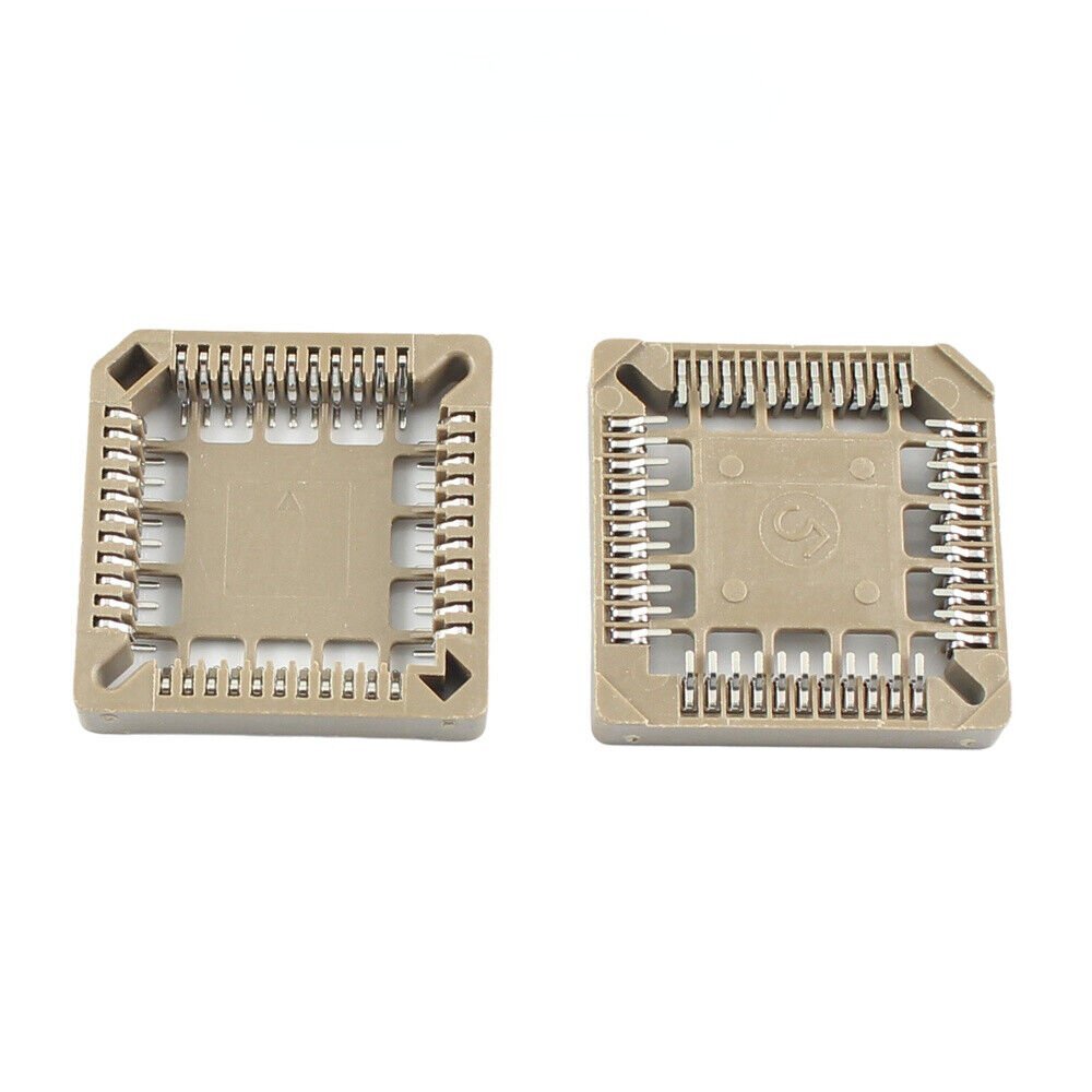 5Pcs New PLCC44 PLCC 44 Pin SMT Surface Mount  IC Socket Adapter Converter
