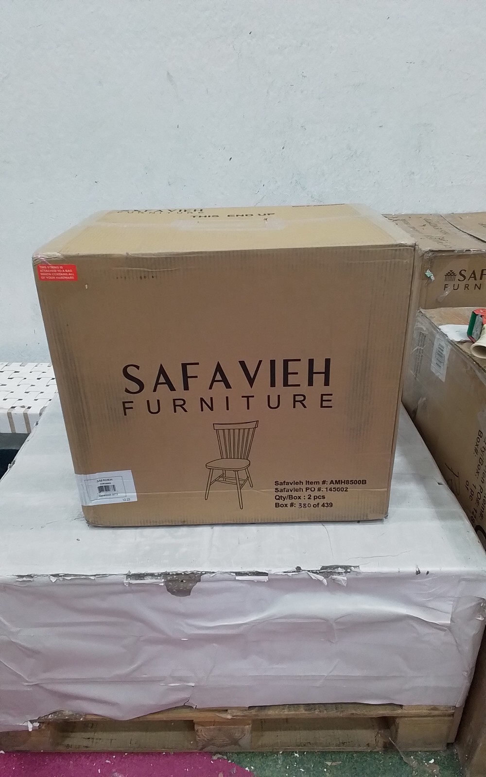 Safavieh PARKER SPINDEL SIDE CHAIR, Reduced Price 2172738468 AMH8500B