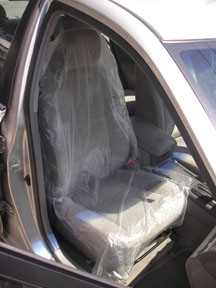 Plastic Seat Cover, .5 mil, 500/roll HIT-SC-500