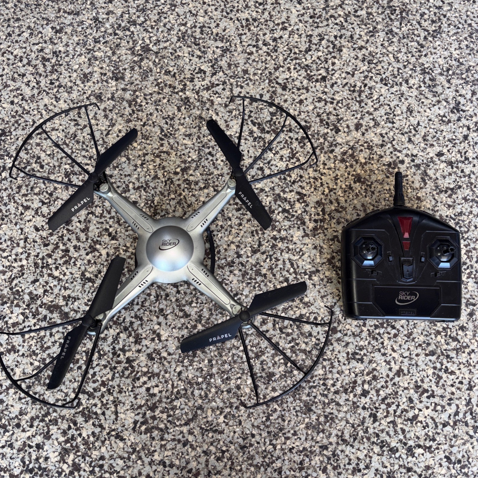 SKY RIDER Quad Copter Drone NOT TESTED