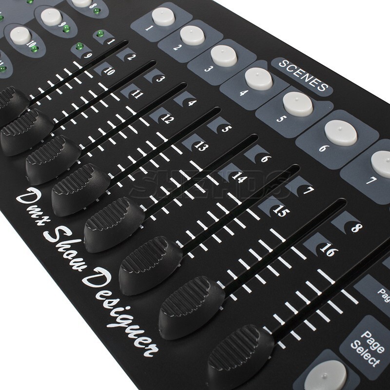 DMX Console 192 Channels Console Controller Operator For Stage Litght Party Bar