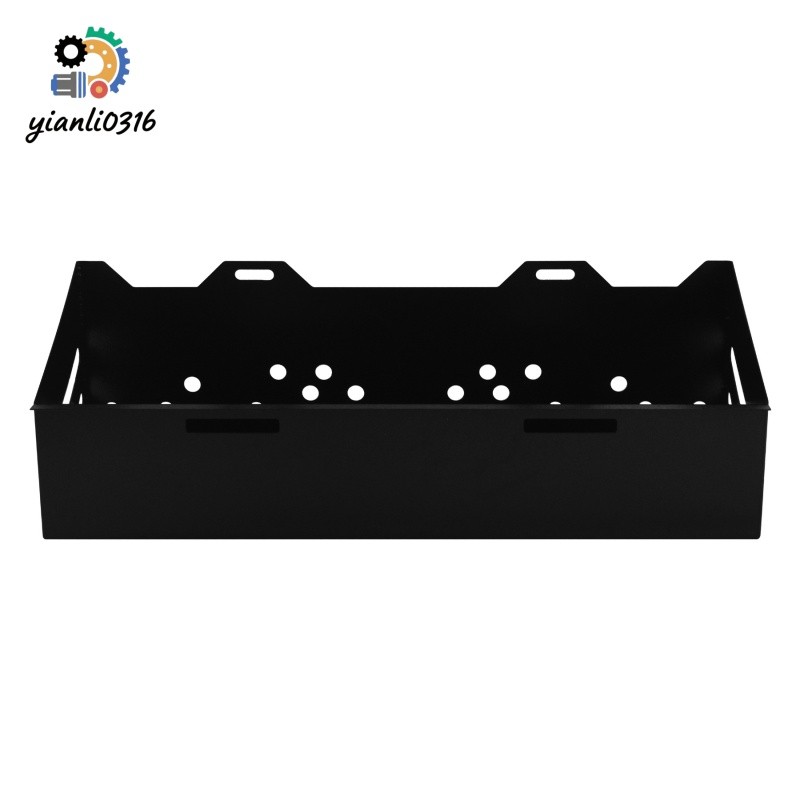 20L DUAL / DOUBLE JERRY CAN HOLDER MOUNT COATED BLACK CARAVAN CAMPER