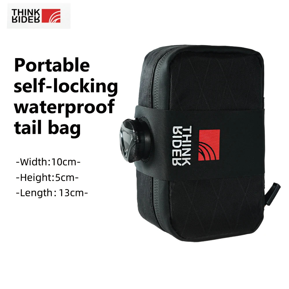 ThinkRider Bicycle Saddle Bag 0.4L Mini Portable Tail Bag MTB Road Bike Tool kit