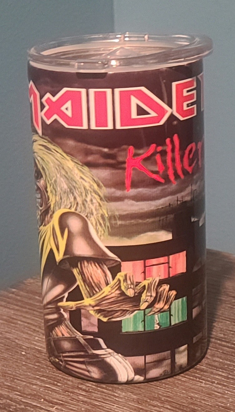 Iron Maiden: Killers 12 oz tumbler CUSTOM MADE NEW