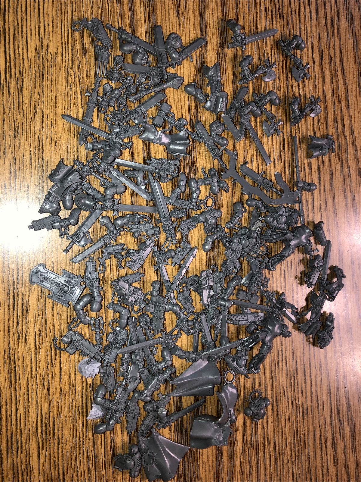 Warhammer 40k Massive Black Templar Bits Lot And Job Lot (v3