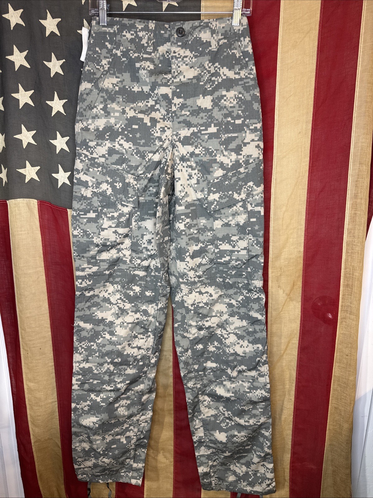 New XSmall XLong - Army Combat Pants ACU Digital Camo USGI B543