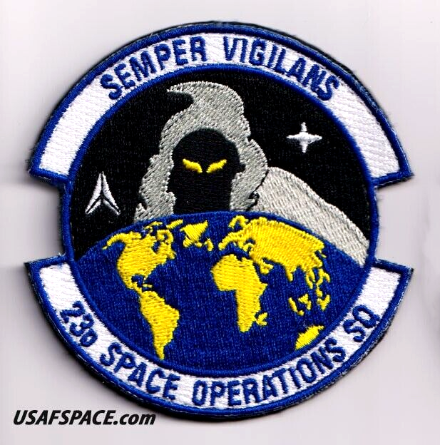 USAF 23rd SPACE OPERATIONS SQUADRON - AIR FORCE 3.75" PATCH on VEL