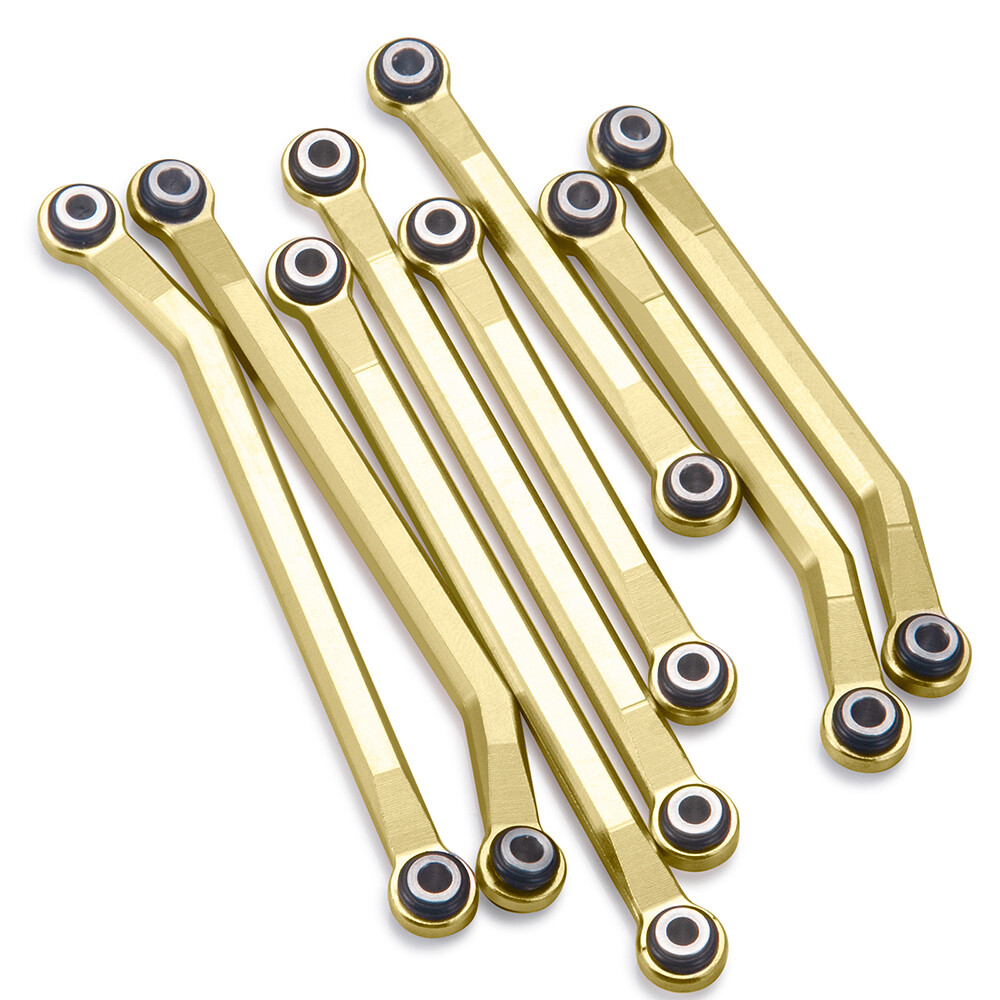 1 Set Brass High Clearance Links Kit for 1/18 RC Traxxas TRX4M Upgrades Parts