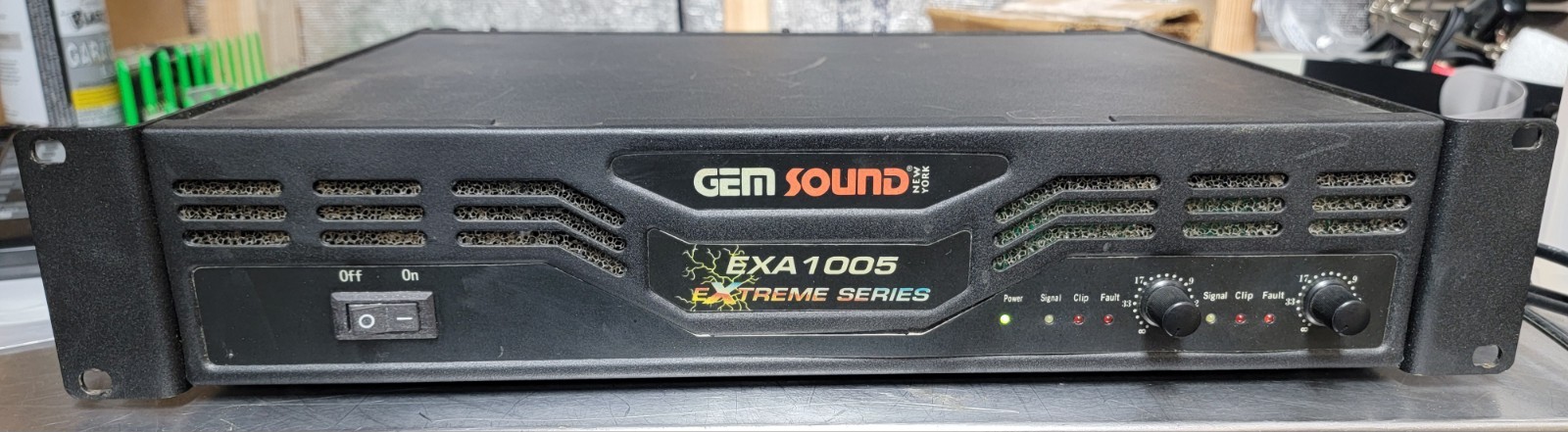 Vintage Gem Sound EXA1005 Extreme Series 2-Channel Power Amplifier New York 700w