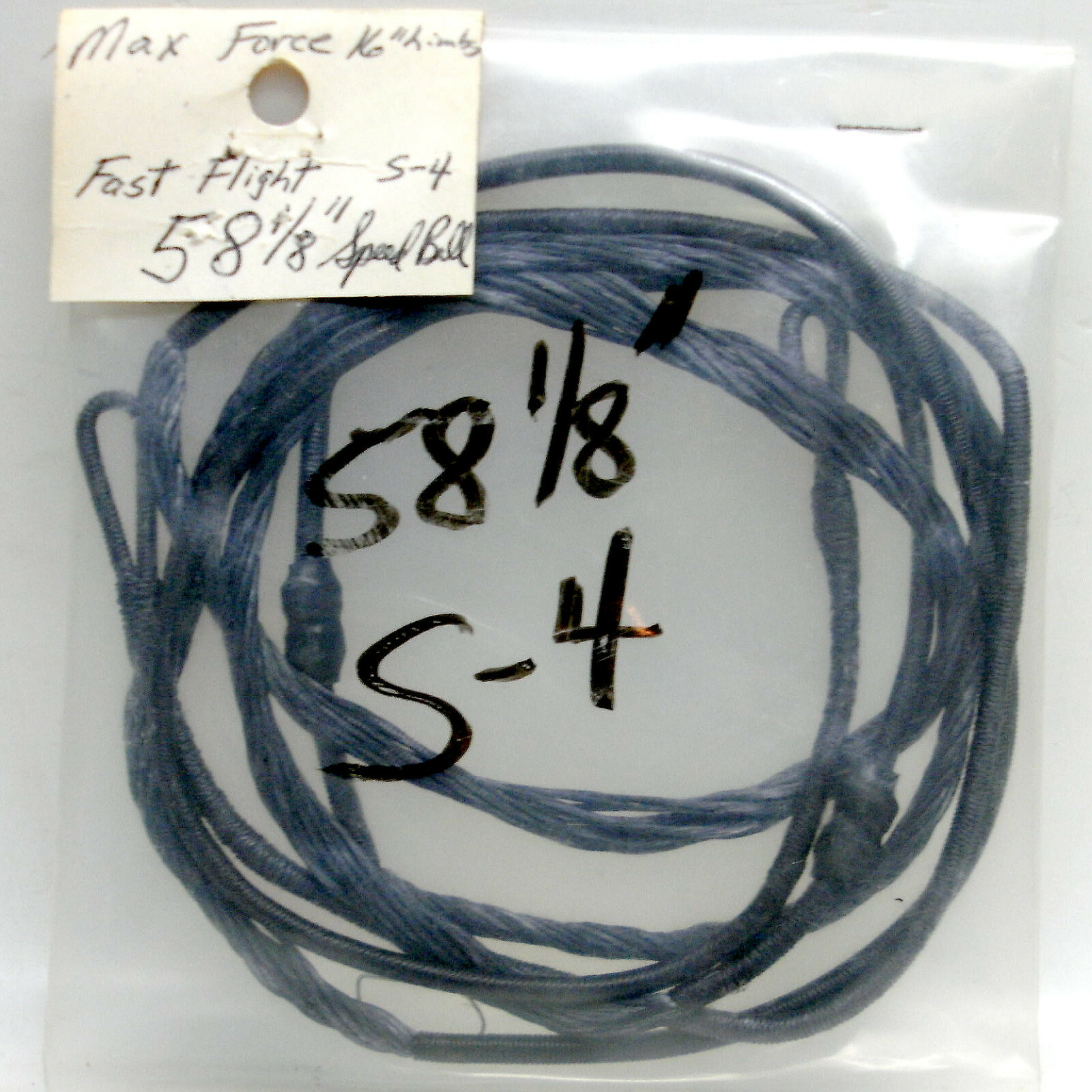 HIGH COUNTRY ARCHERY COMPOUND SPEED BALL S-4  F.F. Max Force 58-1/8" BOW STRING