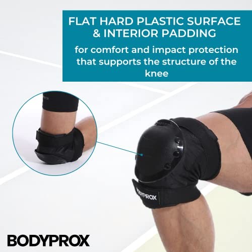 Knee Pads Elbow Pads Wrist Guards Set for Inline Skating, Medium