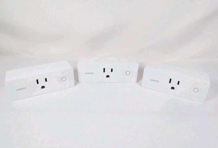 WeMo Mini Smart Plug F7C063 Lot of 3