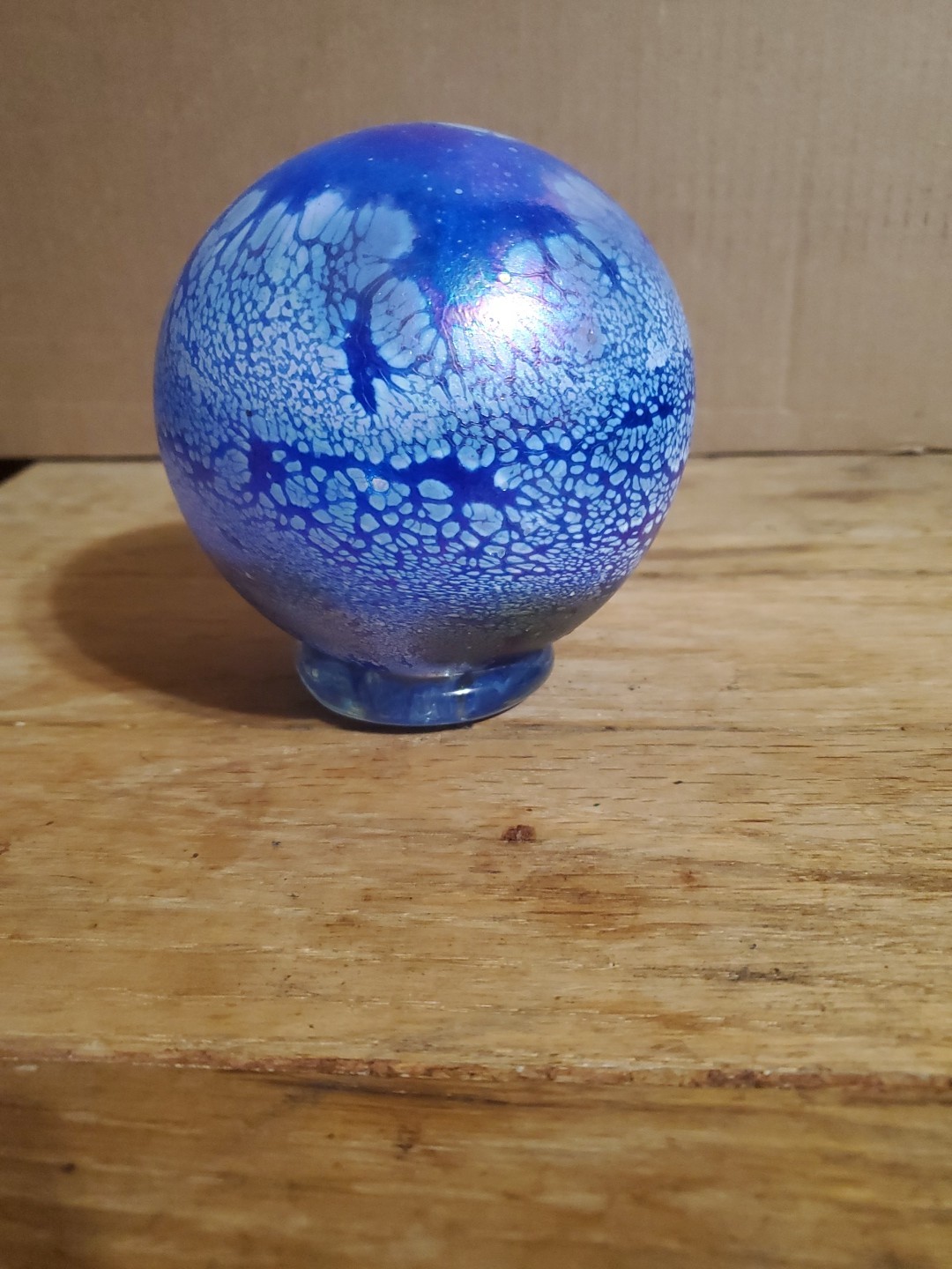 The Glass Forge 2008 Blue/White Globe