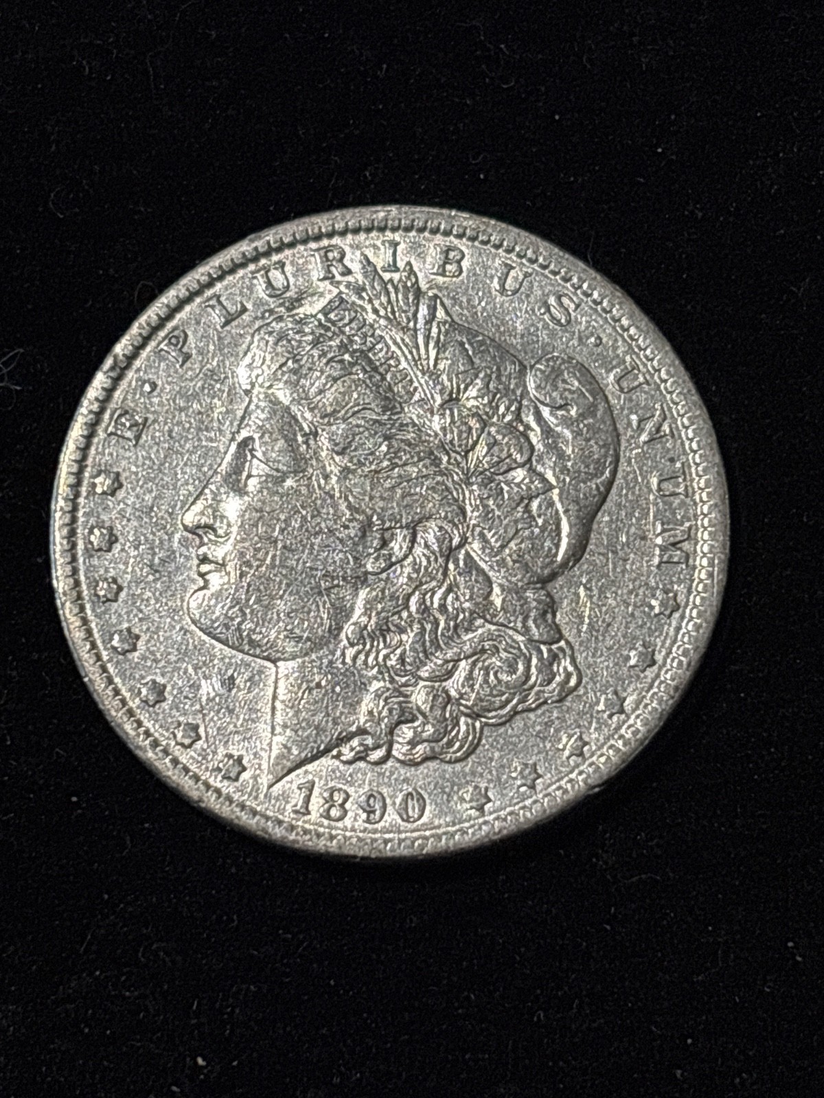 Morgan Silver Dollar 1890 P