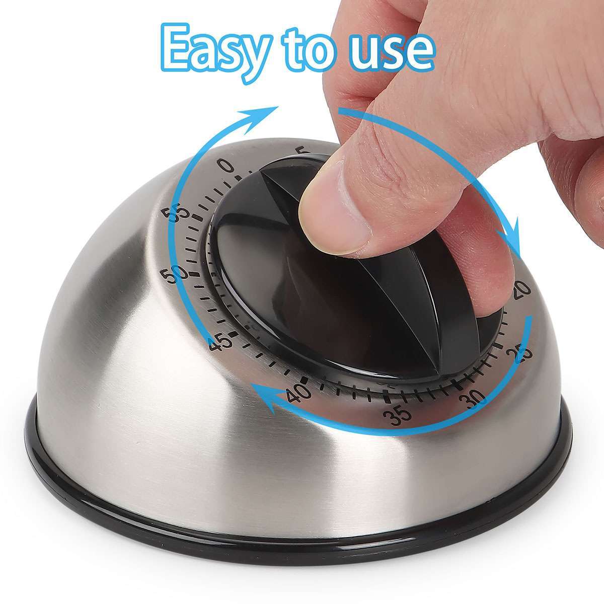 Kitchen Cooking Timer Alarm Count Down Mechanical Timer 60 Minutes Counter Bell