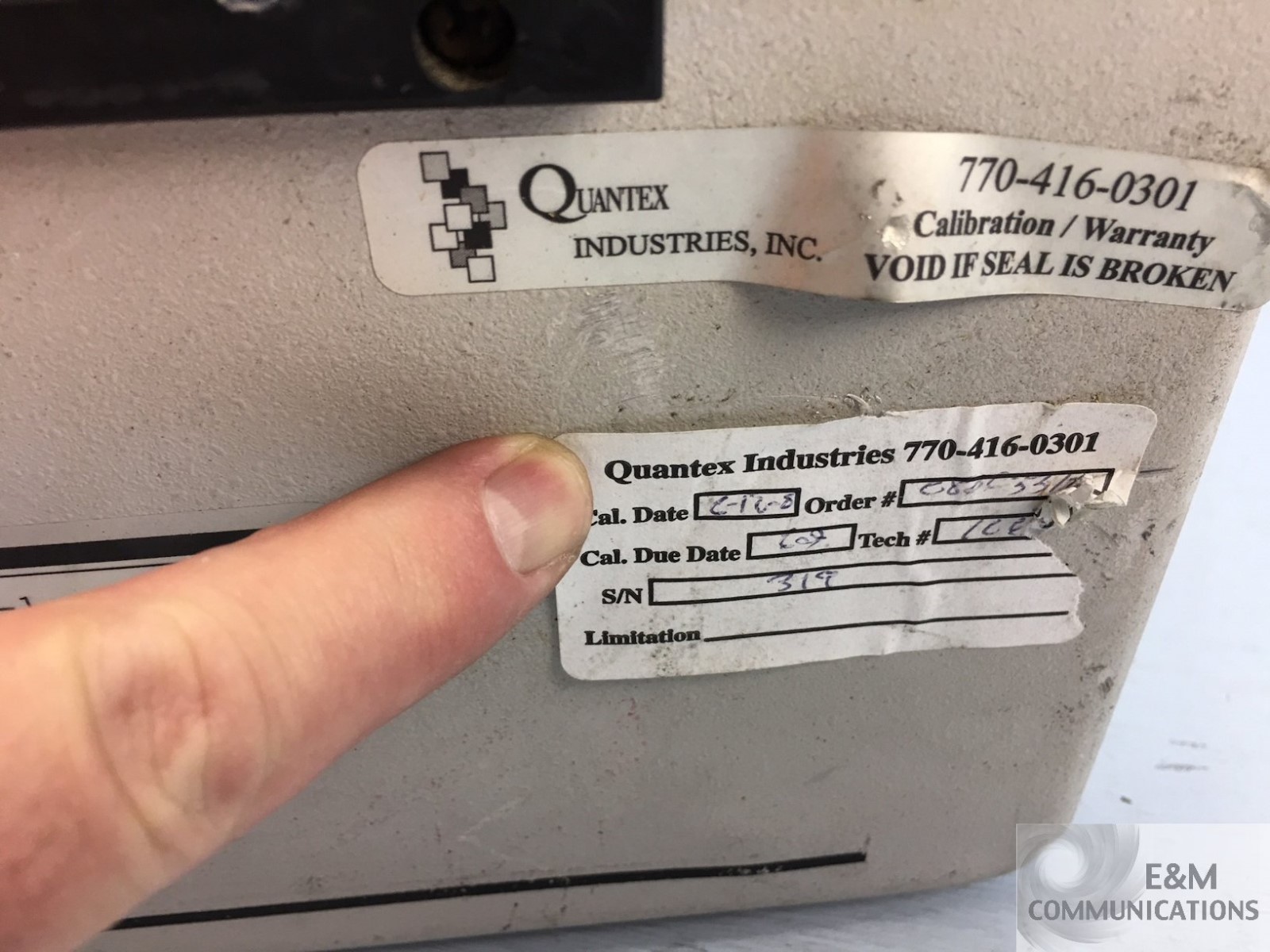 5575B PHOENIX MICROSYSTEMS T1 MICRO BERT W/ 5565 DSO DROP/INSERT INOPERATIVE