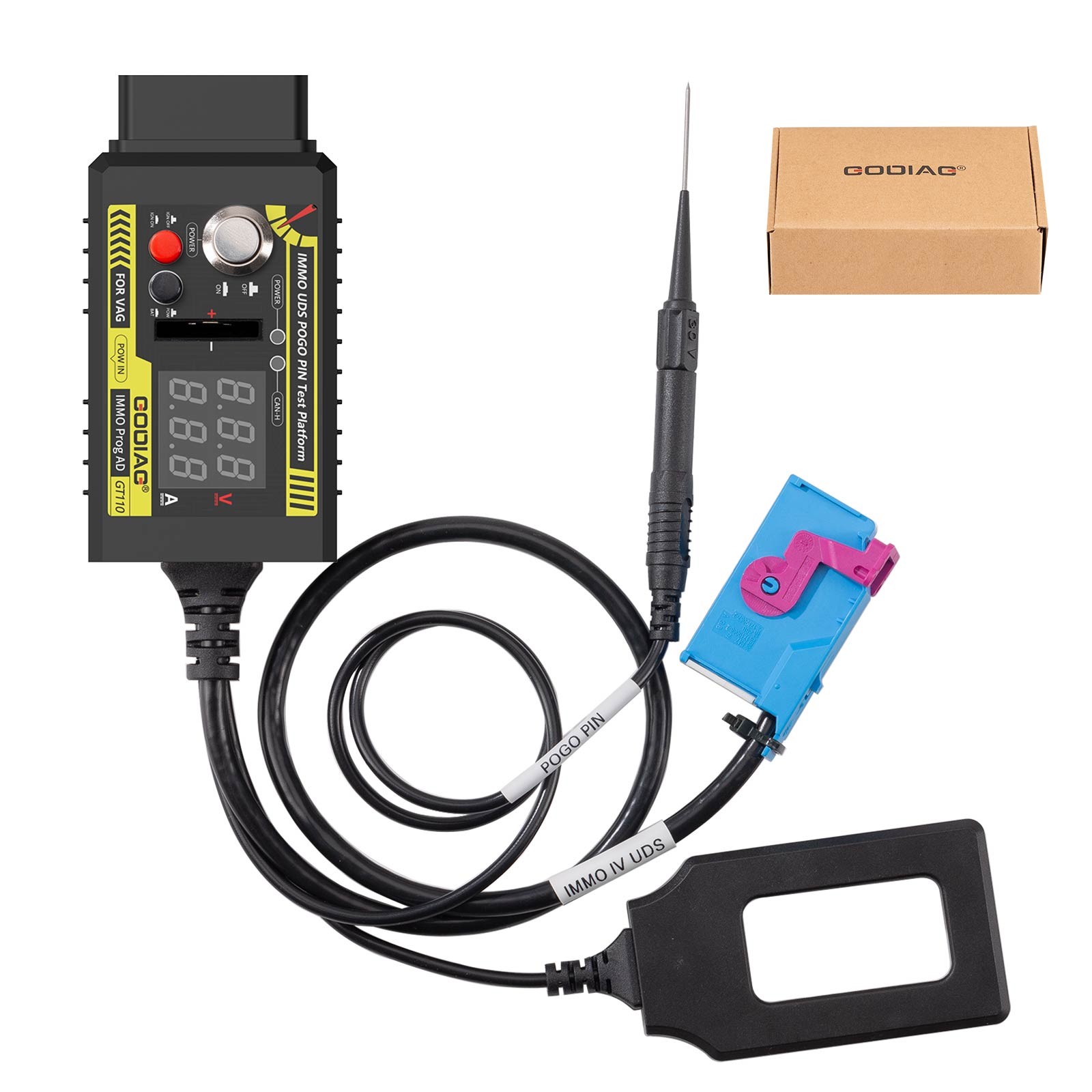 GODIAG GT110 CAN-Bus UDS IMM0 System Test Platform Cable Read&Write Data for V-W