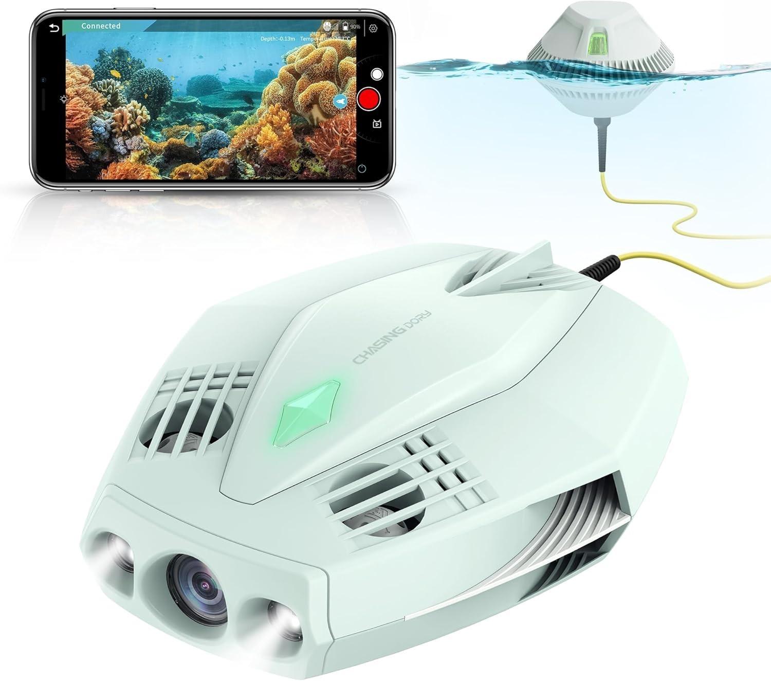 CHASING Dory Underwater Drone ROV - 1080p Full HD Real Time Viewing, APP Control