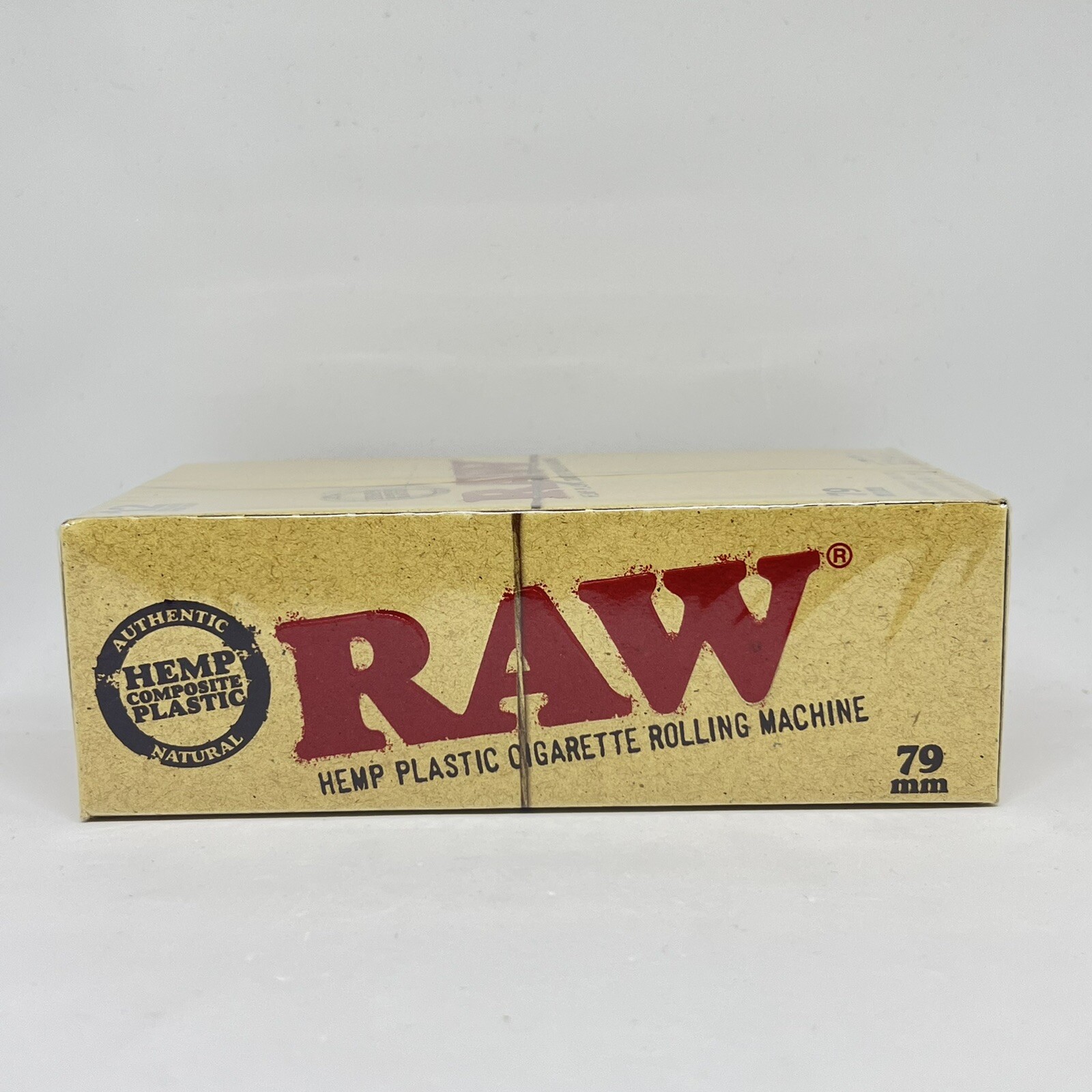 Raw 79mm Rolling Machine Roller Hemp composite Plastic Display/Retailer Box 12ct