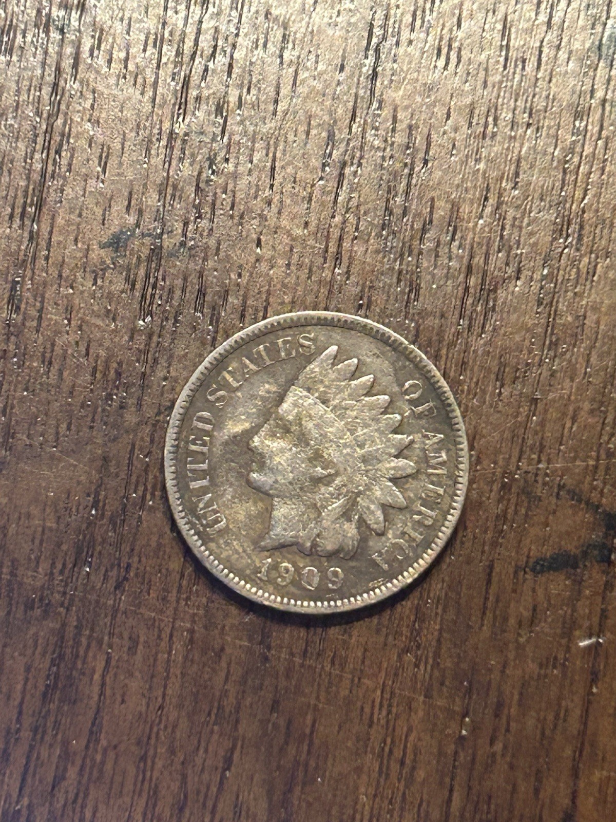 1909 Indian Cent VG+