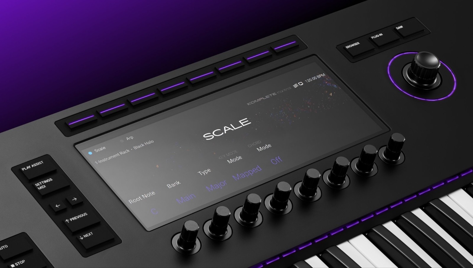 Native Instruments Komplete Kontrol S61 MK3 61 Key Keyboard Controller