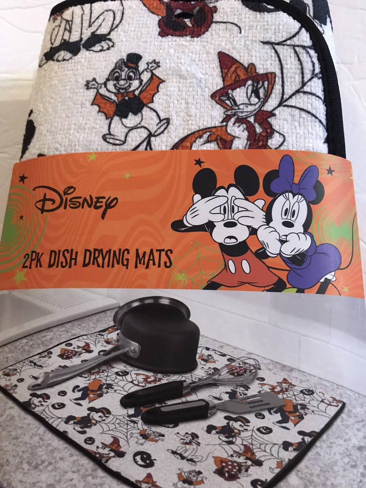 Disney 2PK Halloween DRYING MATS
