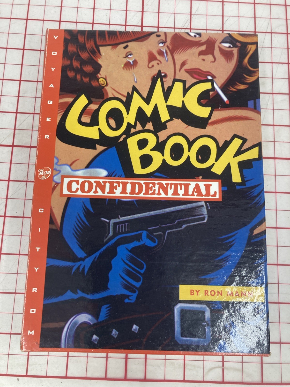 COMIC BOOK CONFIDENTIAL by RON MANN VOYAGER CD-ROM 1994 MACINTOSH & WINDOWS