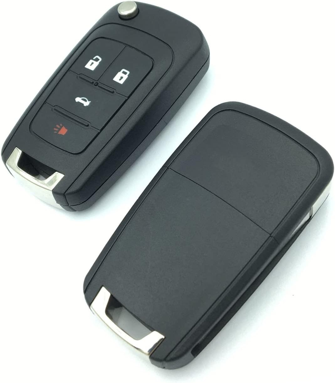 Replacement Key Fob Case Fit for Cruze Camaro Impala Aveo E Color: 4 Button-T2