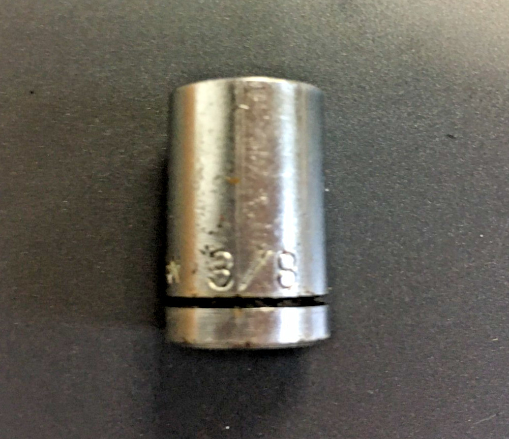3/8" SOCKET, 6 POINT, 1/4" DRIVE, JAPAN