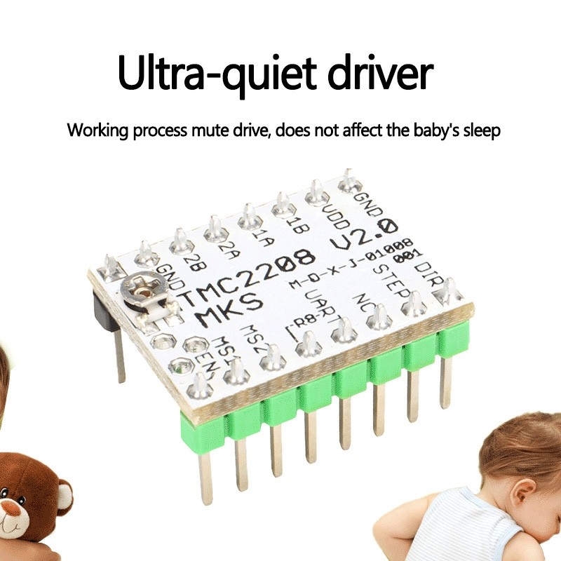 Professional Stepper Motor Driver Module with Heat Sink Driver Module V2.0