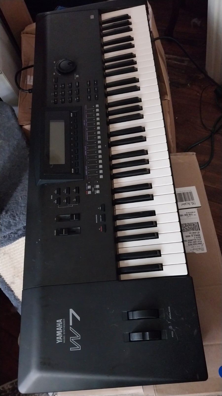 Yamaha W7 vintage keyboard