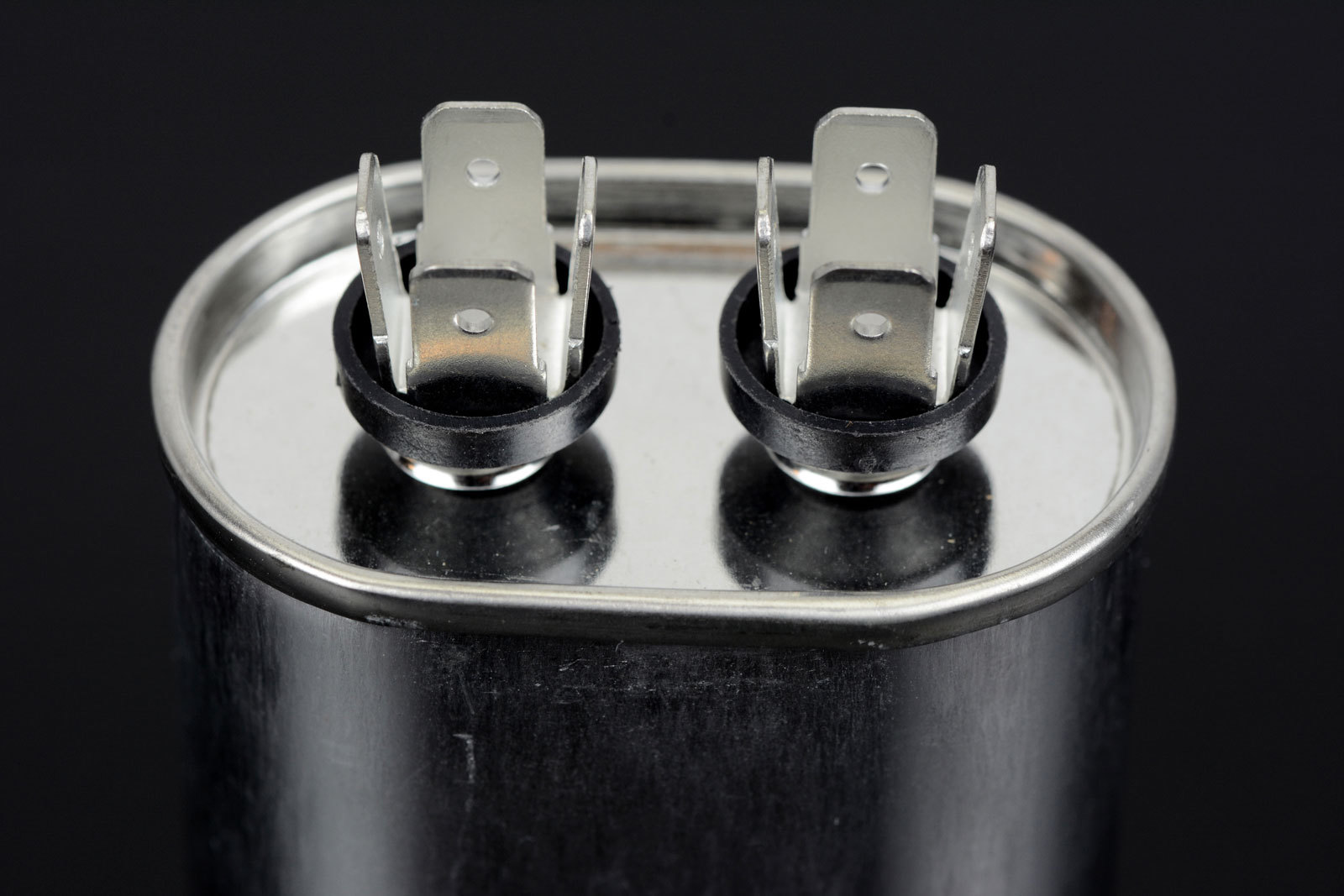 TEMCo 7.5 uf/MFD 370-440 VAC volts Oval Run Capacitor 50/60 Hz -Lot-1