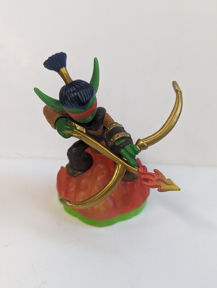 Skylanders Spyro's Adventure Flameslinger Figure 2011  Figure tested  / works