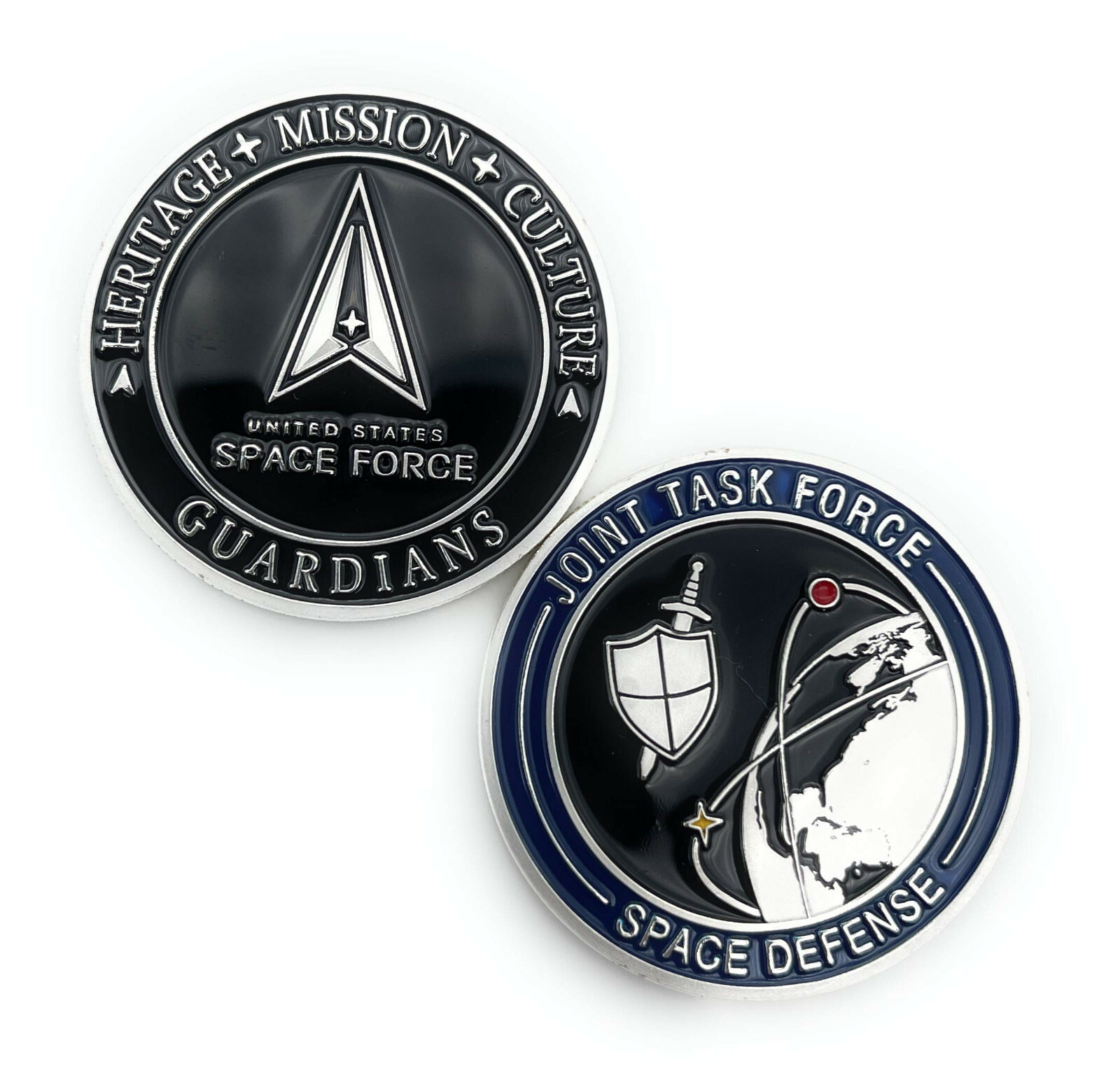 US Space Force Joint Task Force Defense Challenge Coin - United States Military