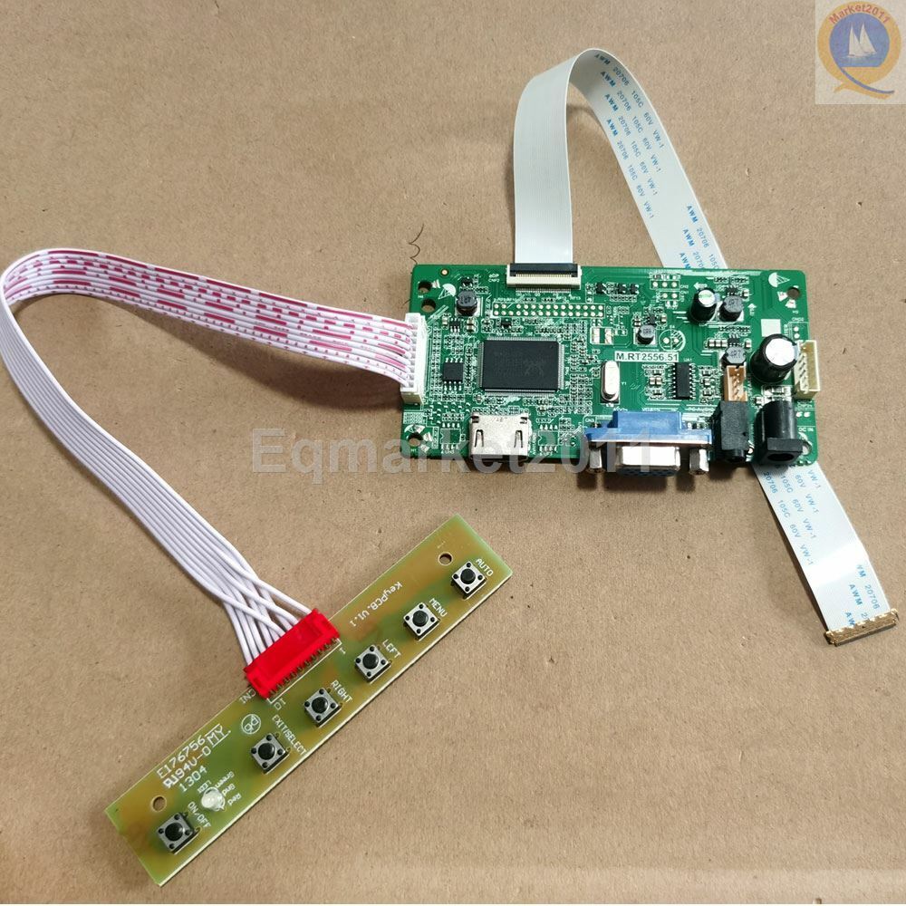 VGA HD-MI LCD Monitor Controller Board Kit for NV140WUM-N43 N41 N42 N44 N45 N4C
