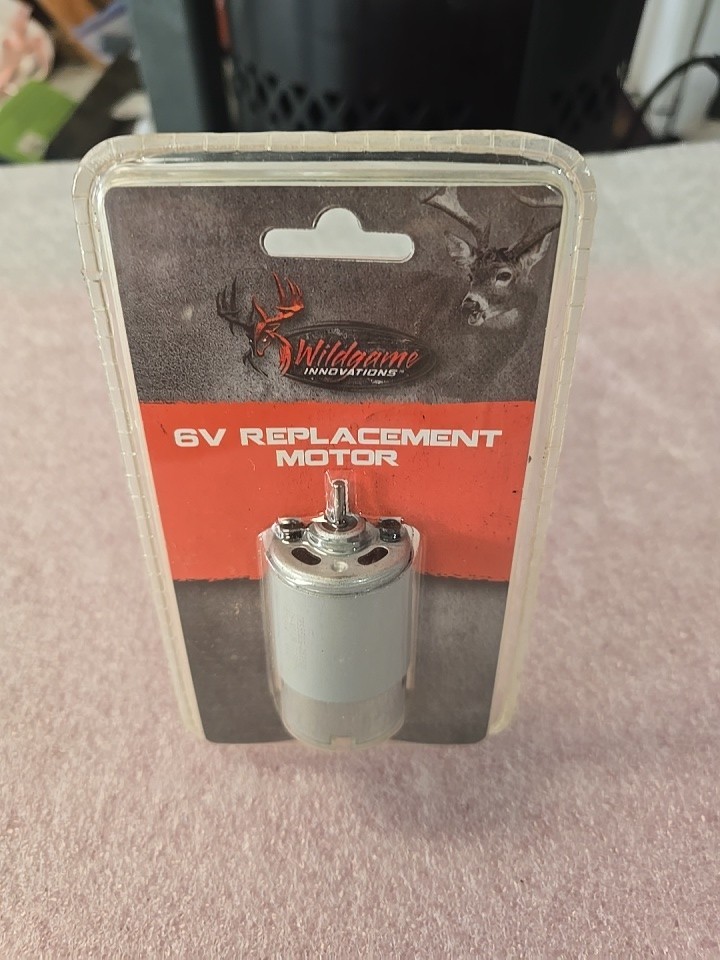 Wildgame Innovations 6V Replacement Motor MDL 6VM Game Feeder Motor