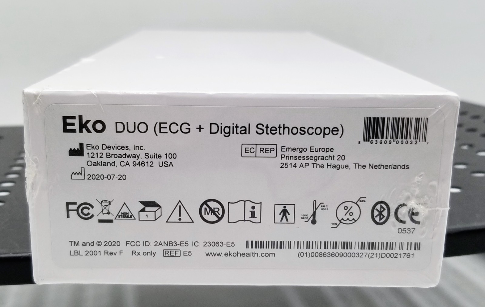 EKO DUO (ECG+DIGITAL STETHOSCOPE REF E5