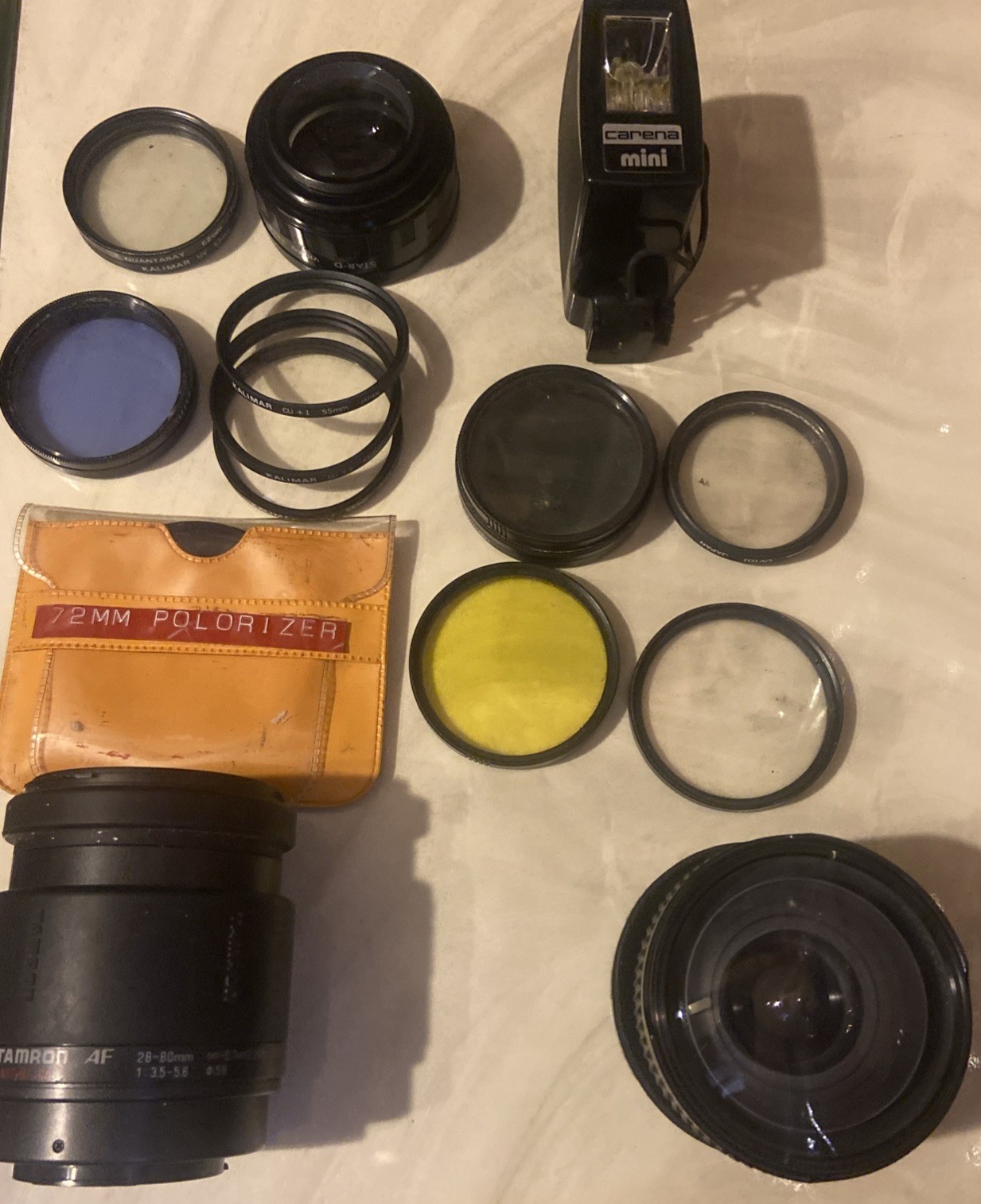 Lot of Various Lens & Flash
