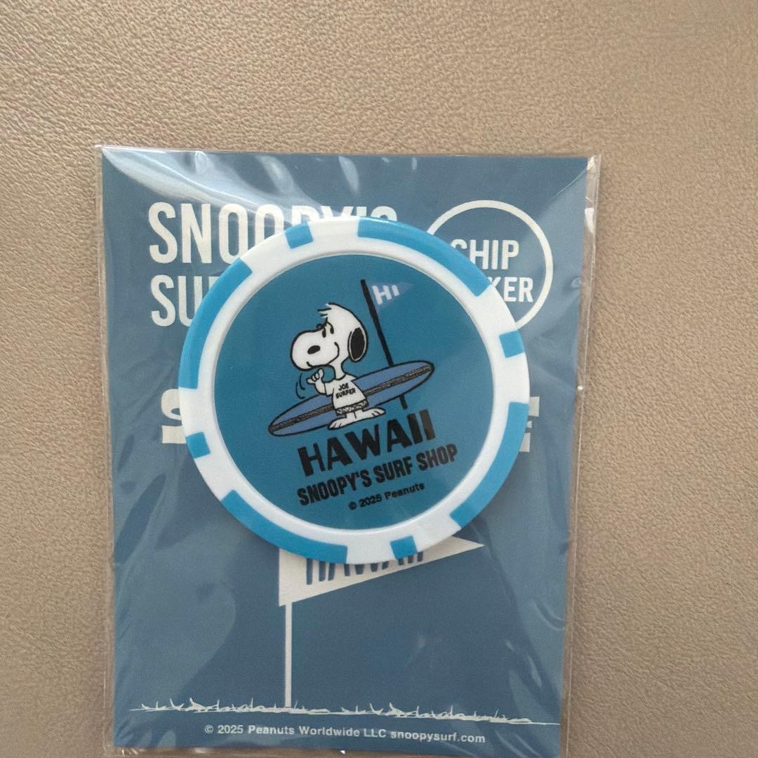 Snoopy Golf Ball Marker - Ginsza Mitsukoshi Snoopy Exhibition