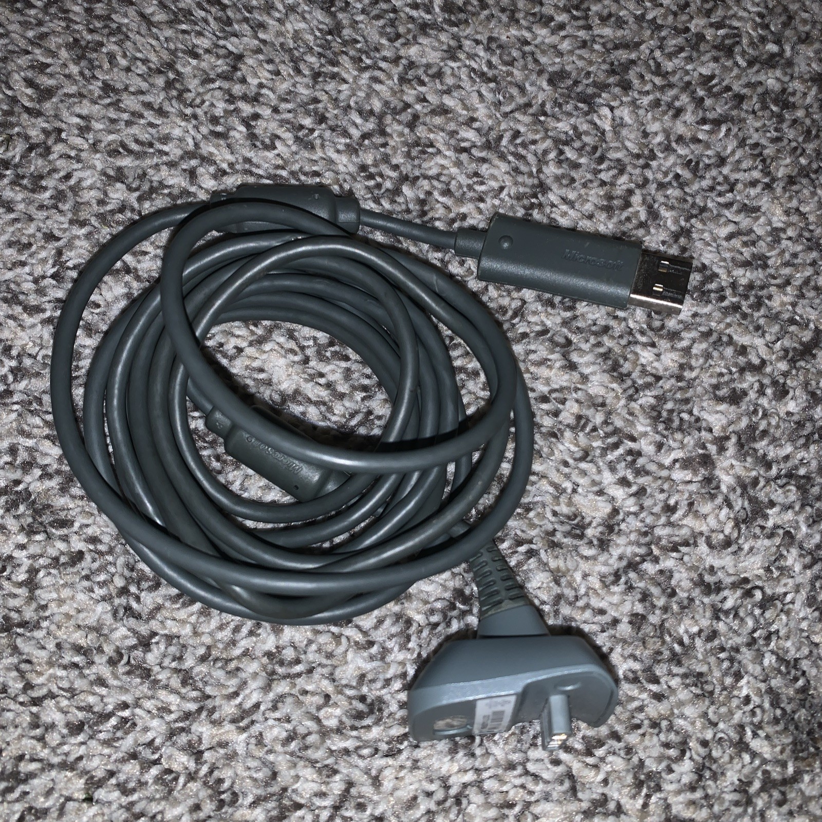Xbox 360 Play And Charge Kit Controller USB Charging Cable Plug OEM Dongle