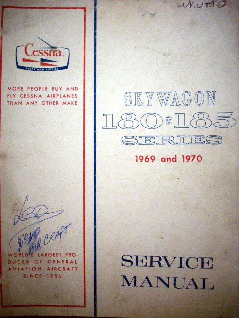 1969-1970 Cessna 180H & A185E Service Manual