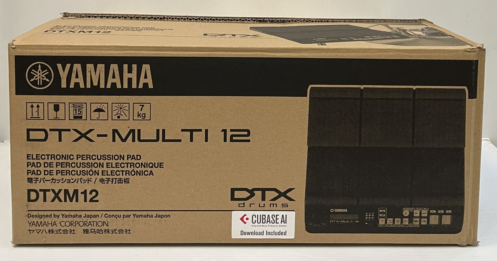 (MA6) YAMAHA DTX-MULTI 12 Electronic Percussion Pad Drum DTX-PAD
