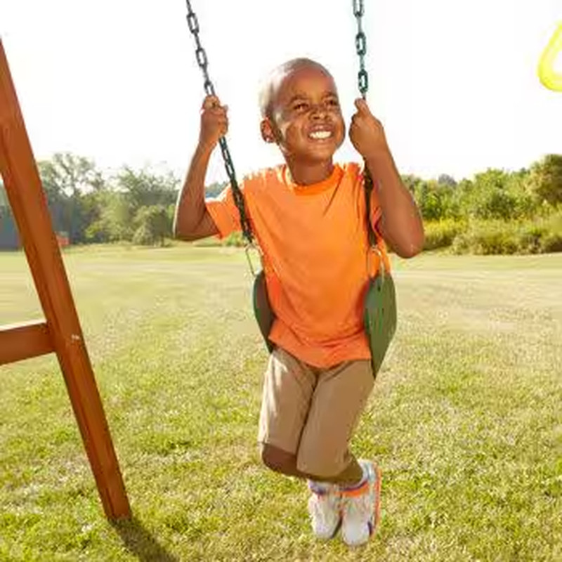 DIY Wrangler Custom Outdoor Playset Hardware Kit with Backyard Swing Set Acce...